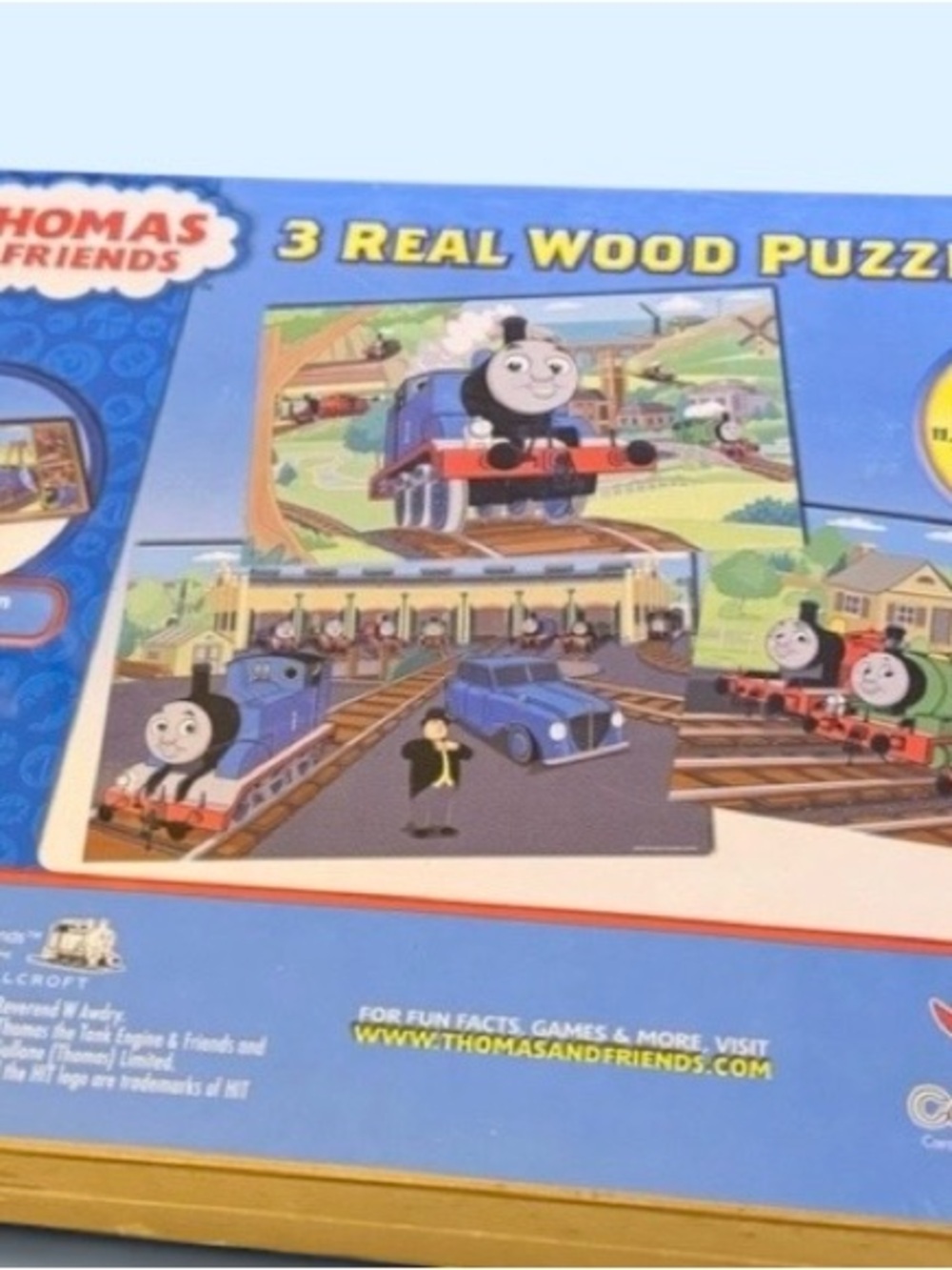 New~Thomas & Friends~Thomas The Tank Engine~3 Wooden Puzzles ~ 24 Pieces Each - Picture 16 of 16